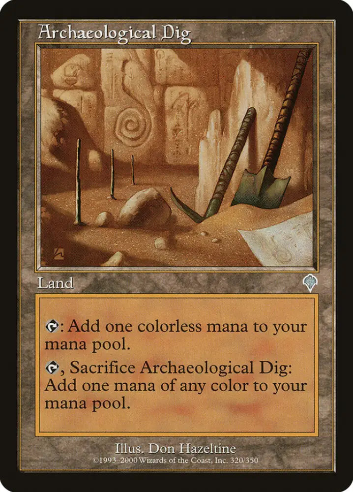 Archaeological Dig [Invasion] - MTG Single