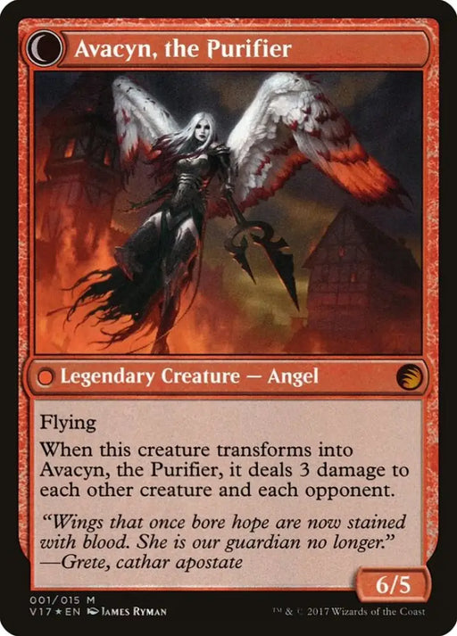 Archangel Avacyn // Avacyn the Purifier [From the Vault: Transform] - MTG Single