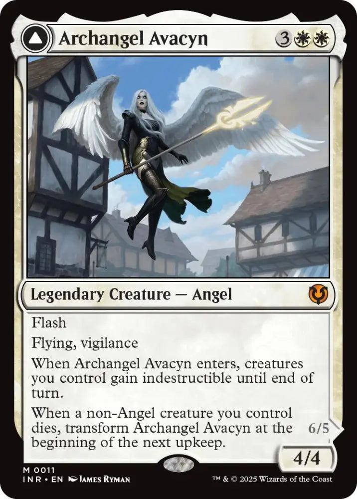 Archangel Avacyn // Avacyn the Purifier [Innistrad Remastered] - MTG Single