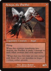 Archangel Avacyn // Avacyn the Purifier (Retro Frame) [Innistrad Remastered] - MTG Single