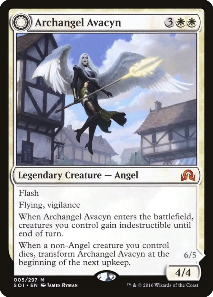Archangel Avacyn // Avacyn the Purifier [Shadows over Innistrad] - MTG Single