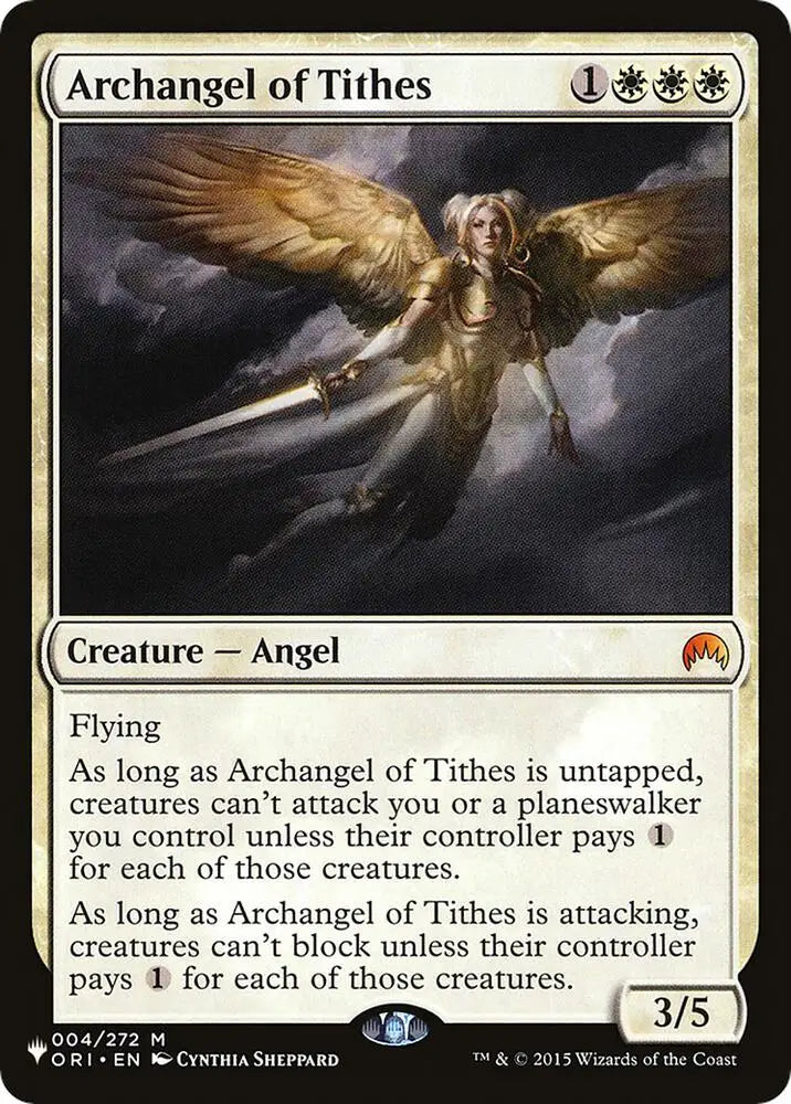 Archangel of Tithes (4) [The List]