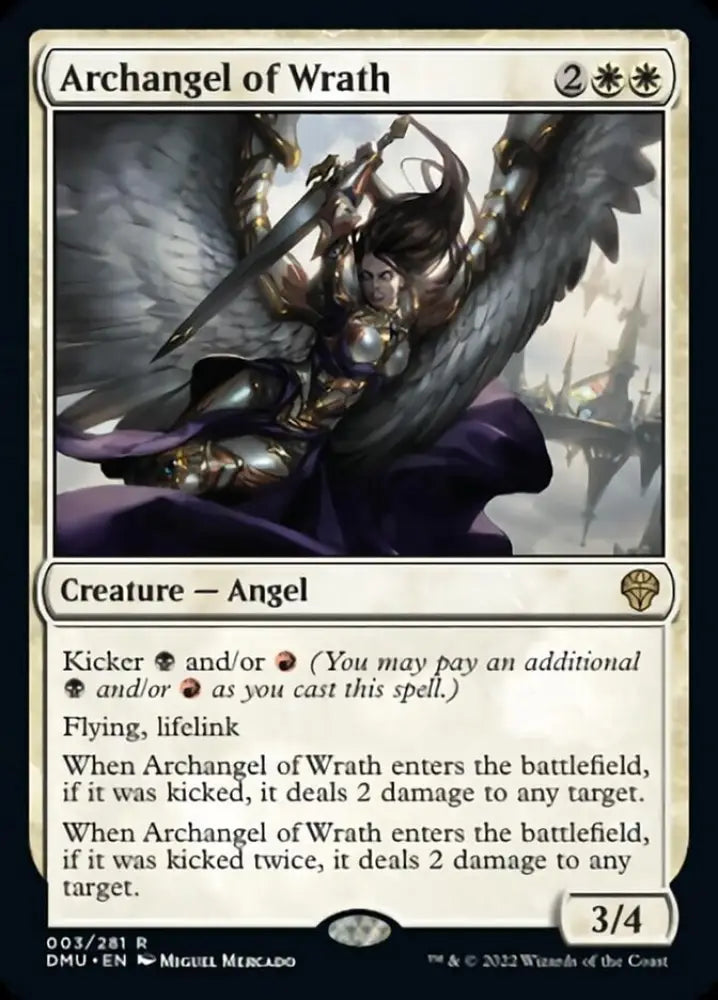 Archangel of Wrath [Dominaria United] - MTG Single