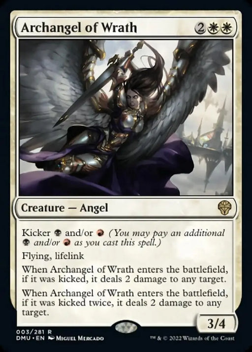 Archangel of Wrath [Dominaria United] - MTG Single