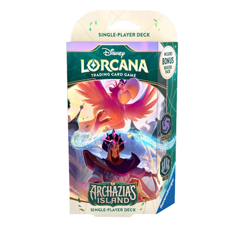 Disney Lorcana Archazia's Island Starter Deck Amethyst & Steel (EN)