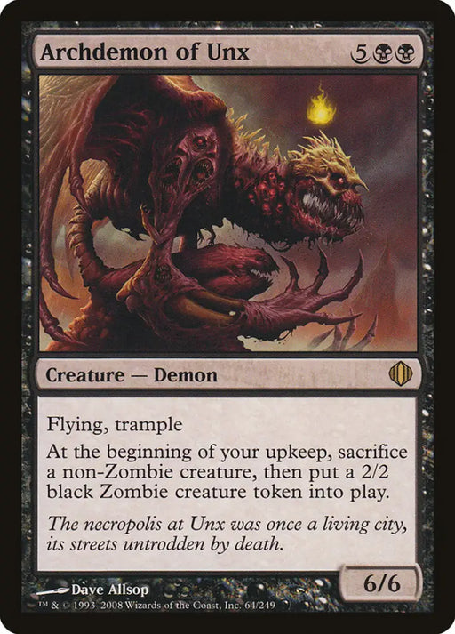 Archdemon of Unx [Shards of Alara] - MTG Single