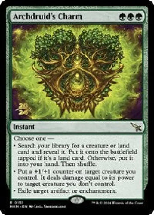 Archdruid's Charm (151) [Prerelease Cards]