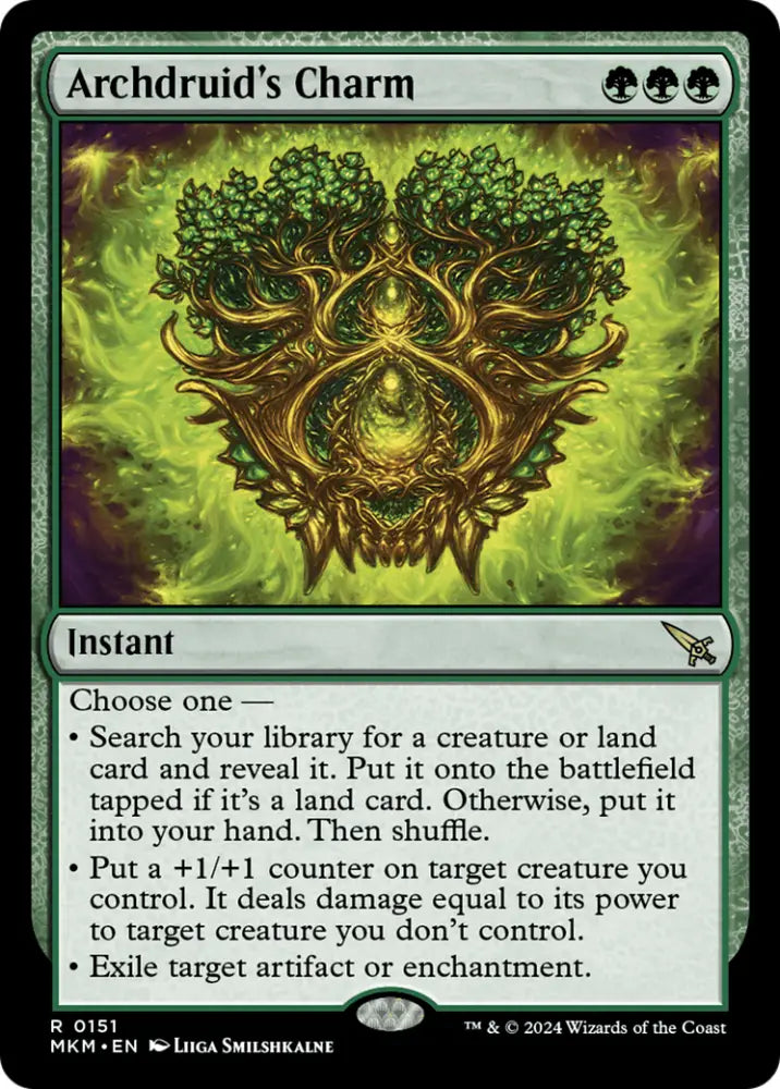 Archdruid’s Charm [Murders at Karlov Manor] - MTG Single