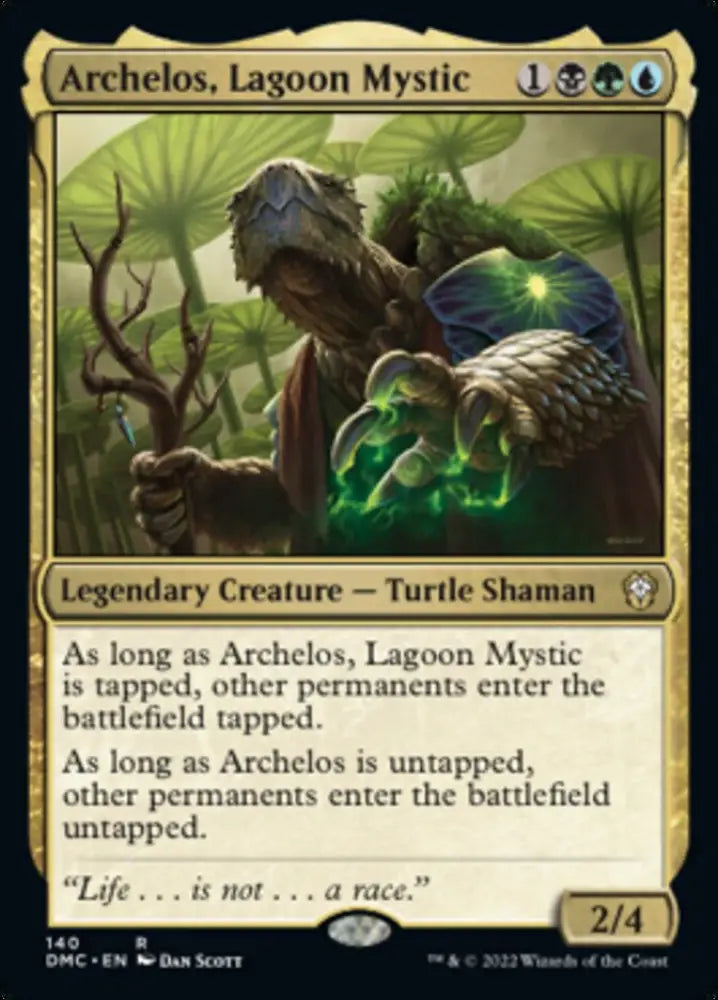 Archelos Lagoon Mystic [Dominaria United Commander] - MTG Single