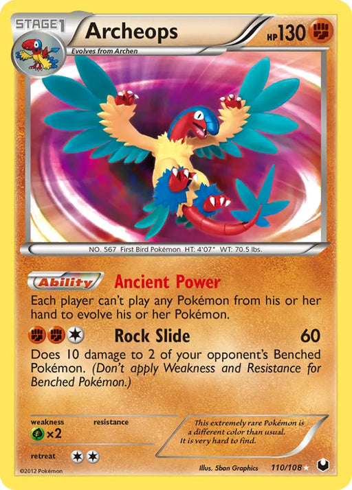 Archeops (110/108) [Black & White: Dark Explorers] - Pokemon Single