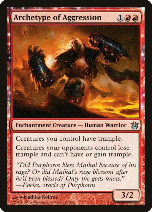 Archetype of Aggression [Born of the Gods] - MTG Single