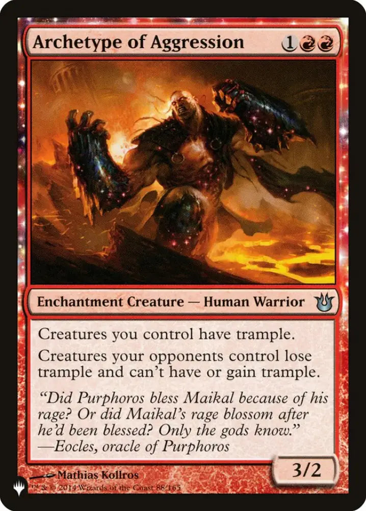 Archetype of Aggression [The List] - MTG Single