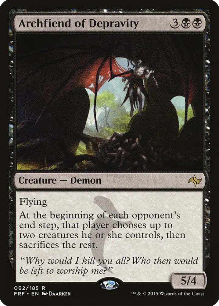 Archfiend of Depravity [Fate Reforged] - MTG Single