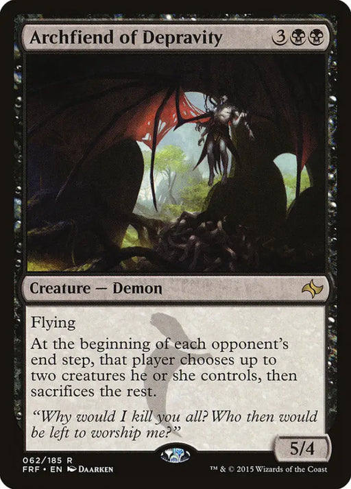 Archfiend of Depravity [Fate Reforged] - MTG Single