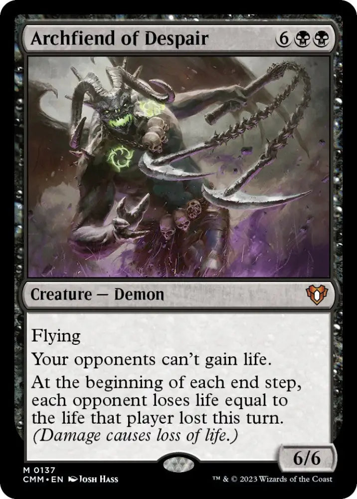 Archfiend of Despair [Commander Masters] - MTG Single