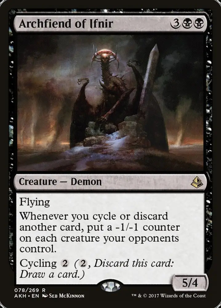 Archfiend of Ifnir [Amonkhet] - MTG Single
