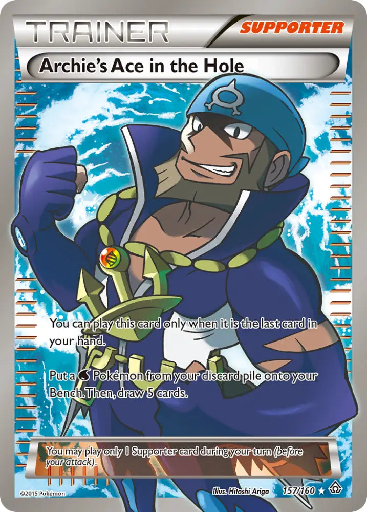 Archie’s Ace in the Hole (157/160) [XY: Primal Clash] - Pokemon Single
