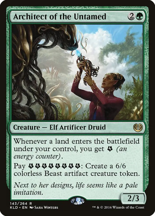 Architect of the Untamed [Kaladesh] - MTG Single