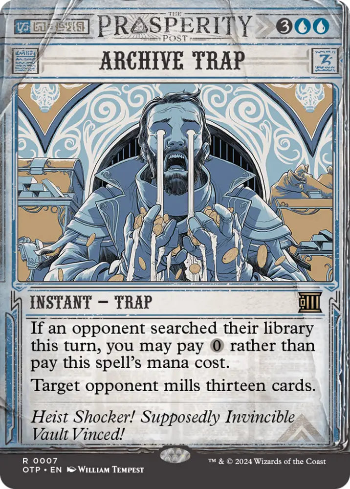 Archive Trap [Outlaws of Thunder Junction: Breaking News] - MTG Single