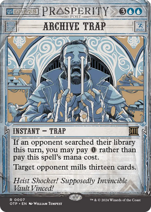 Archive Trap [Outlaws of Thunder Junction: Breaking News] - MTG Single