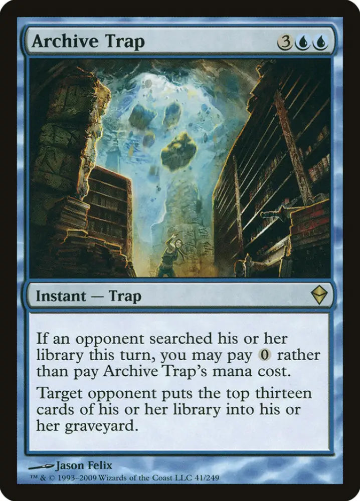 Archive Trap [Zendikar] - MTG Single