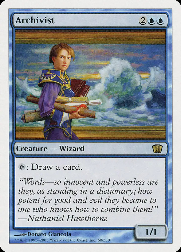 Archivist (60) [Eighth Edition] - MTG Single