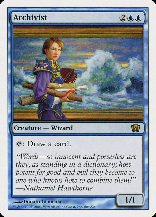 Archivist (60) [Eighth Edition] - MTG Single