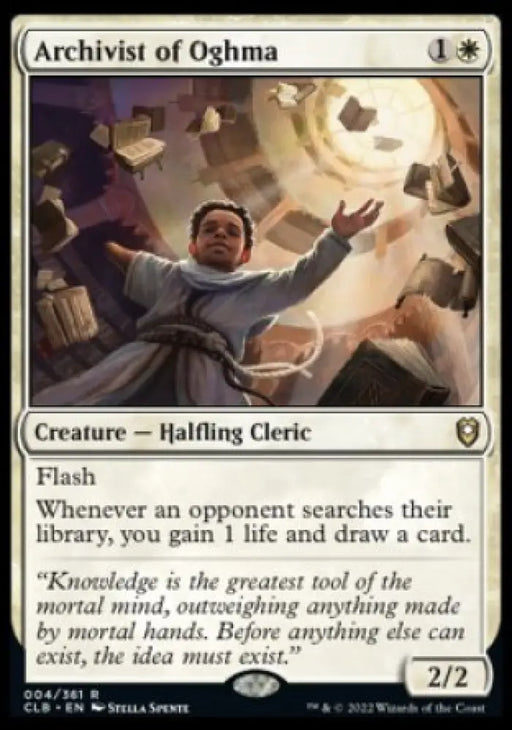 Archivist of Oghma [Commander Legends: Battle for Baldur’s Gate] - MTG Single