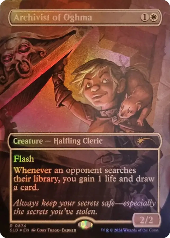 Archivist of Oghma (Rainbow Foil) [Secret Lair Drop Series] - MTG Single
