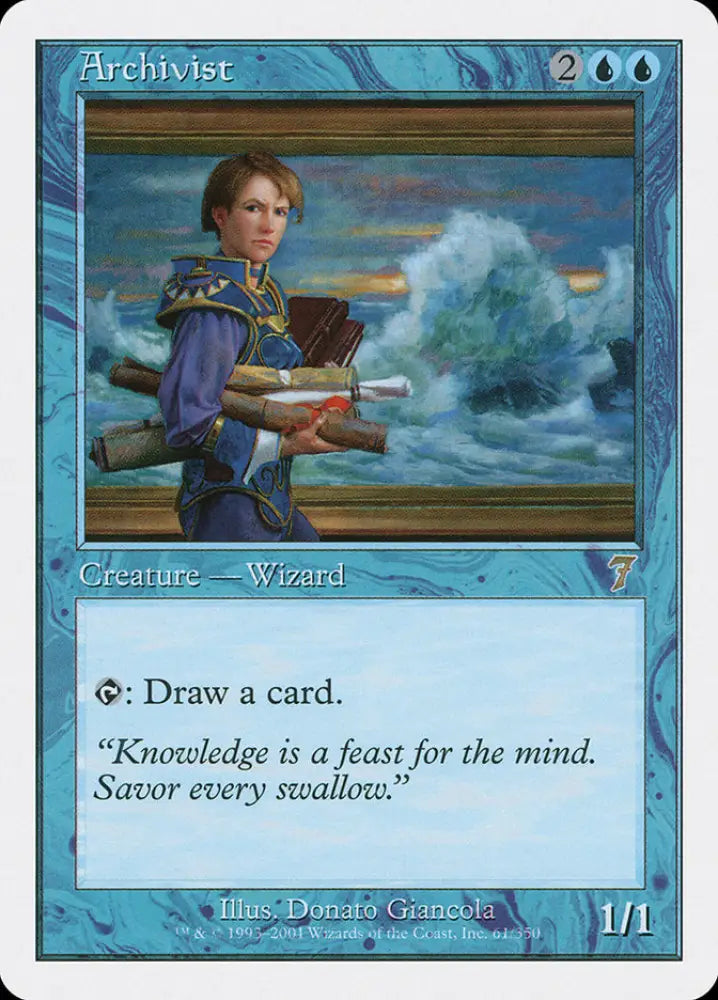 Archivist [Seventh Edition] - MTG Single