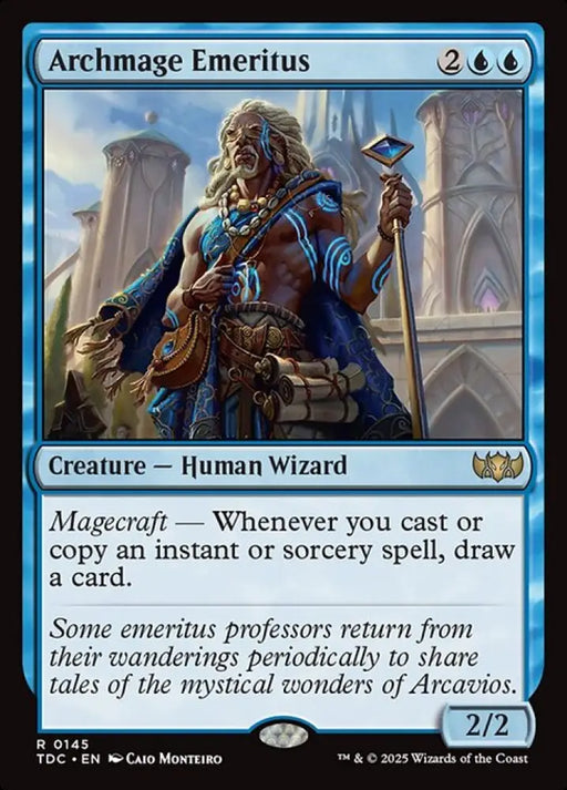 Archmage Emeritus (145) [Tarkir: Dragonstorm Commander]