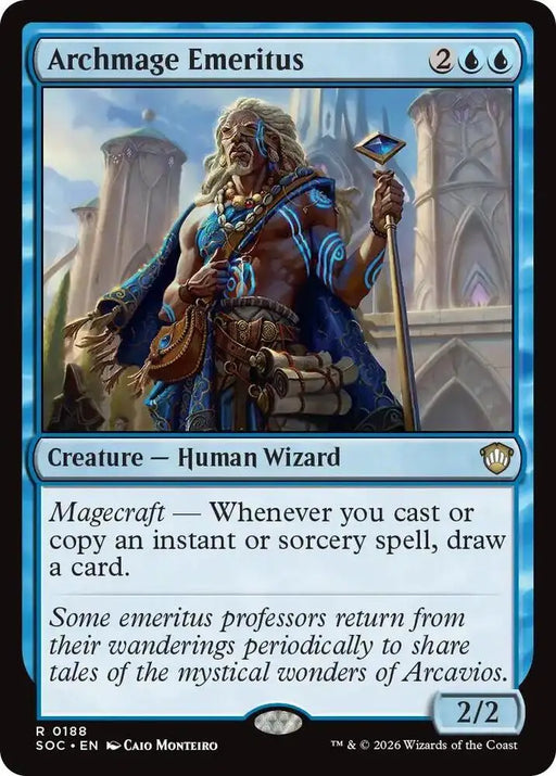 Archmage Emeritus (188) [Secrets of Strixhaven Commander]