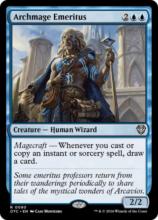 Archmage Emeritus [Outlaws of Thunder Junction Commander] - MTG Single