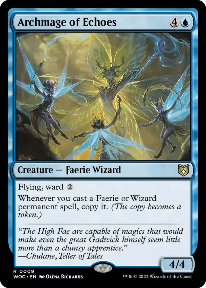 Archmage of Echoes [Wilds of Eldraine Commander] - MTG Single