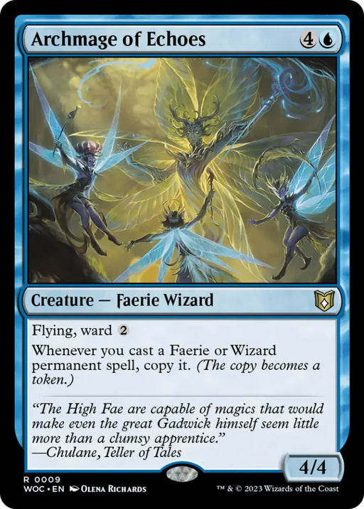 Archmage of Echoes [Wilds of Eldraine Commander] - MTG Single