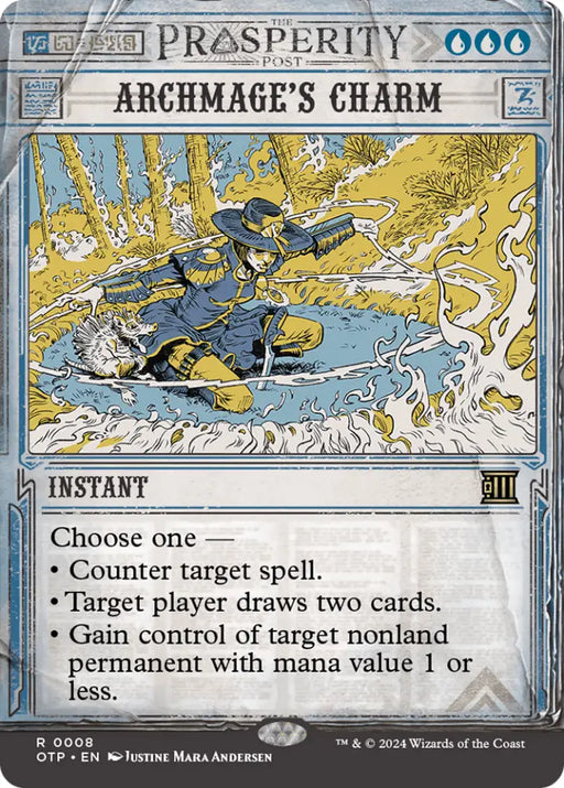 Archmage’s Charm [Outlaws of Thunder Junction: Breaking News] - MTG Single