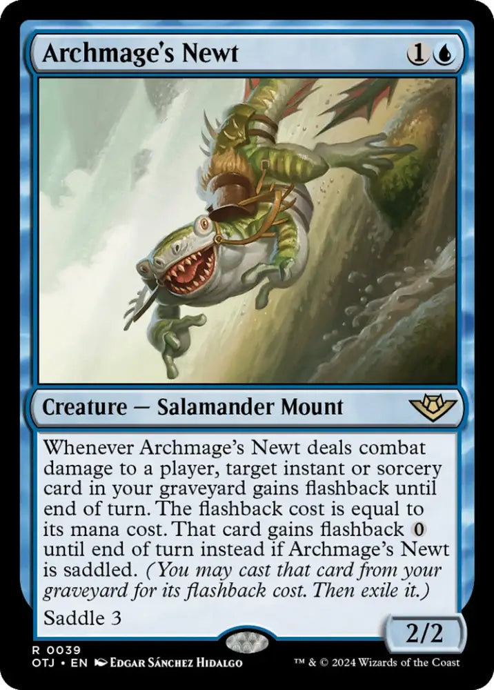 Archmage’s Newt [Outlaws of Thunder Junction] - MTG Single