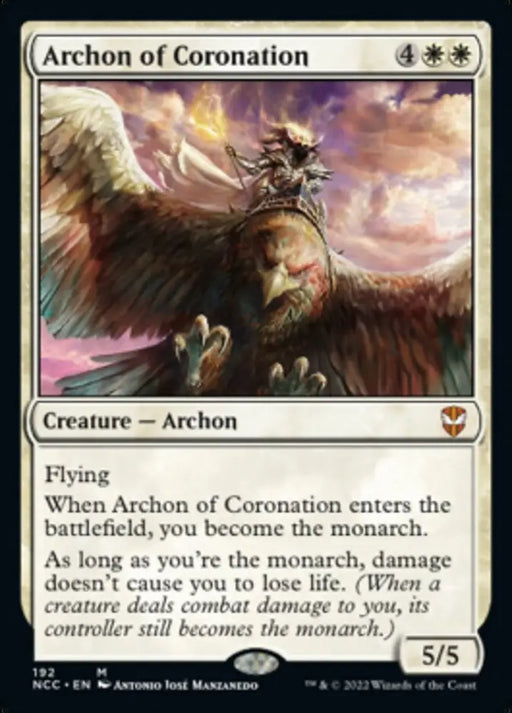 Archon of Coronation [Streets of New Capenna Commander] - MTG Single