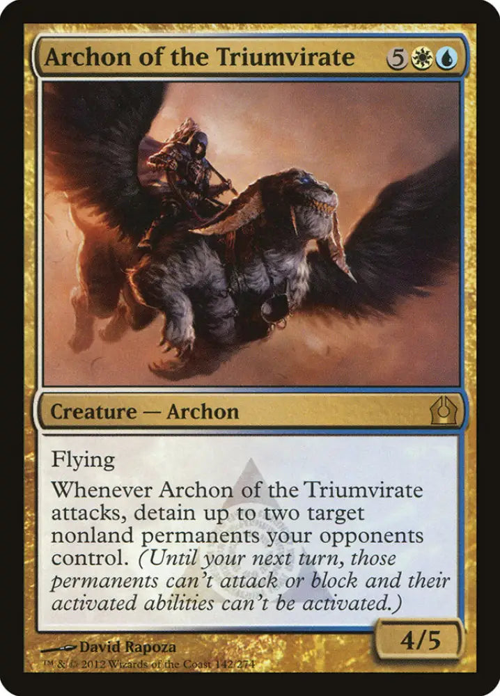 Archon of the Triumvirate [Return to Ravnica] - MTG Single