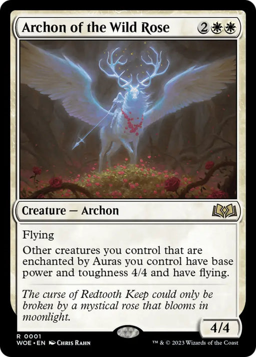 Archon of the Wild Rose [Wilds of Eldraine] - MTG Single