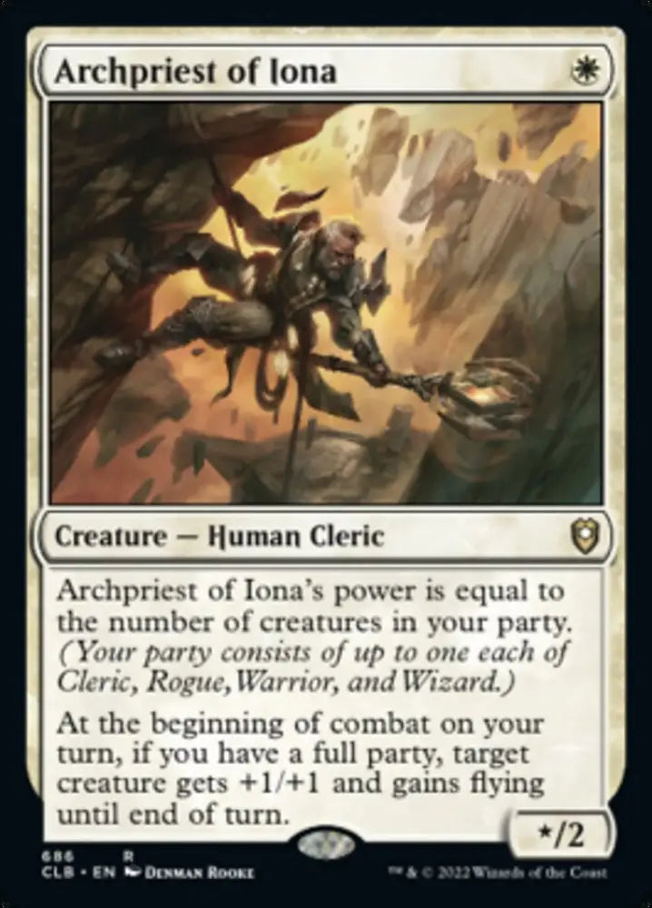 Archpriest of Iona [Commander Legends: Battle for Baldur’s Gate] - MTG Single