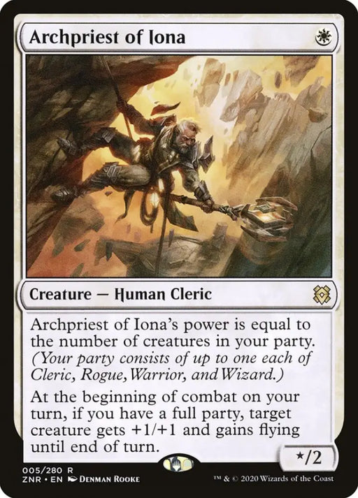 Archpriest of Iona [Zendikar Rising] - MTG Single