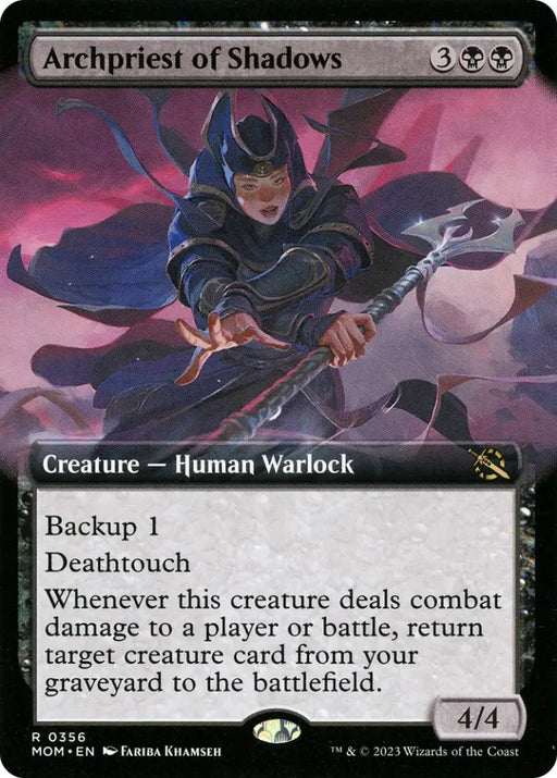 Archpriest of Shadows (Extended Art) [March of the Machine] - MTG Single