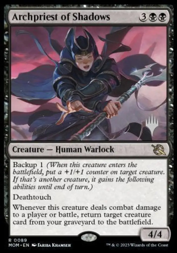 Archpriest of Shadows (Promo Pack) [March of the Machine Promos] - MTG Single