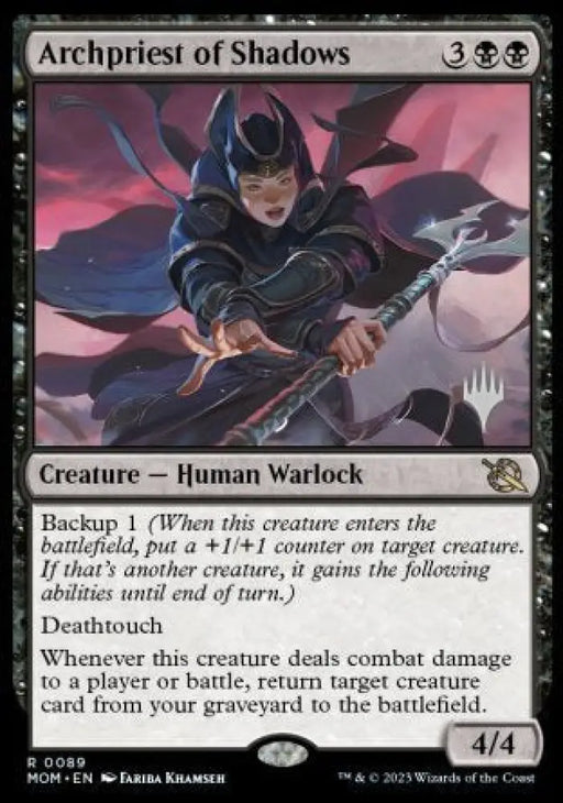 Archpriest of Shadows (Promo Pack) [March of the Machine Promos] - MTG Single