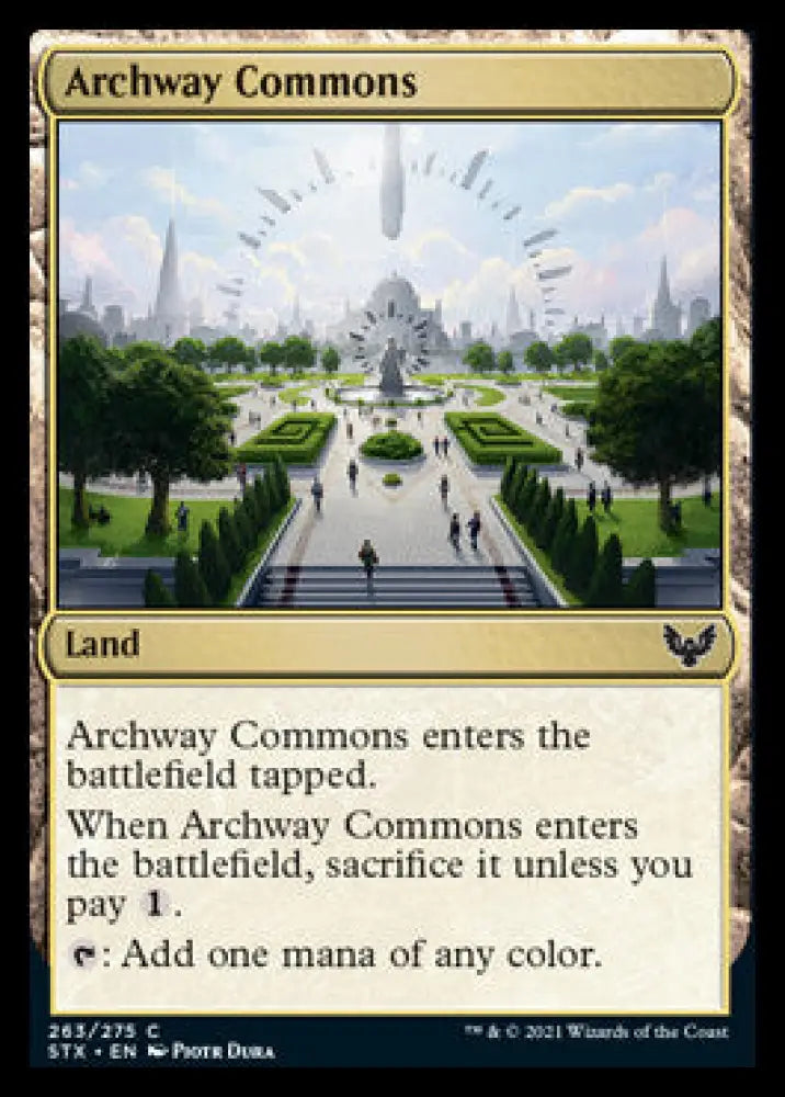 Archway Commons [Strixhaven: School of Mages] - MTG Single