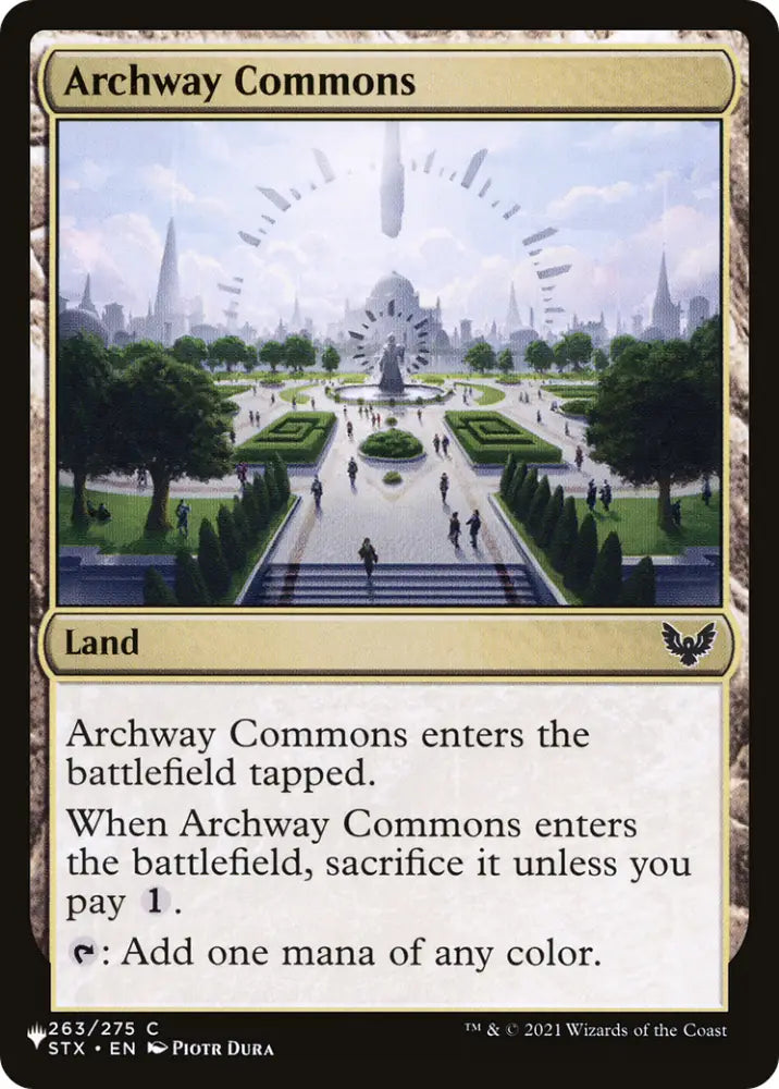 Archway Commons [The List] - MTG Single