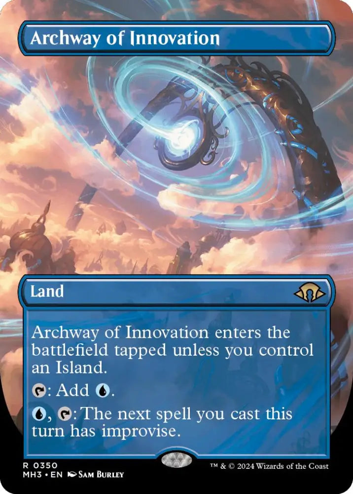 Archway of Innovation (Borderless) [Modern Horizons 3] - MTG Single