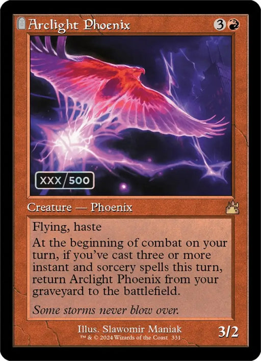 Arclight Phoenix (Retro) (Serialized) [Ravnica Remastered] - MTG Single