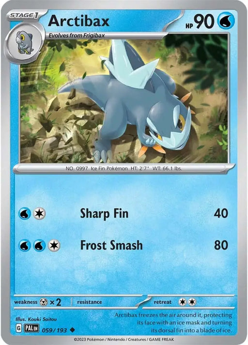 Arctibax (059/193) [Scarlet & Violet: Paldea Evolved] - Pokemon Single